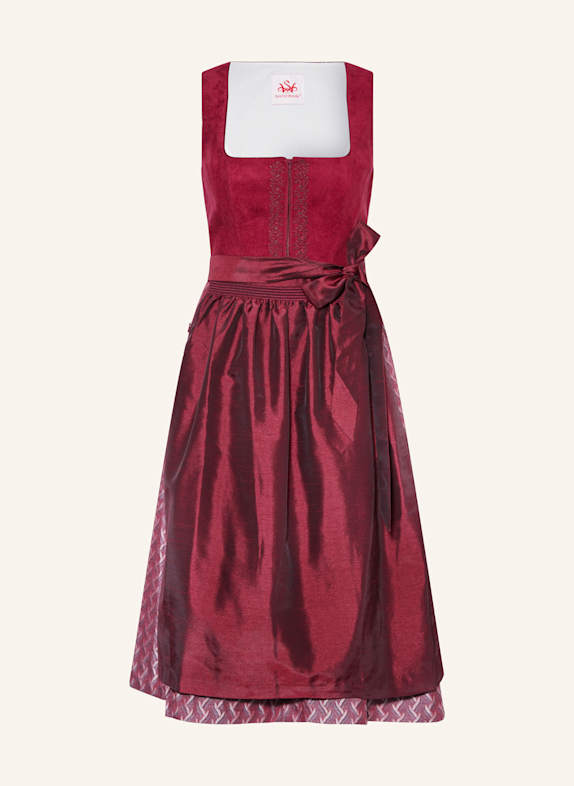 Spieth & Wensky Dirndl FILOU DUNKELROT