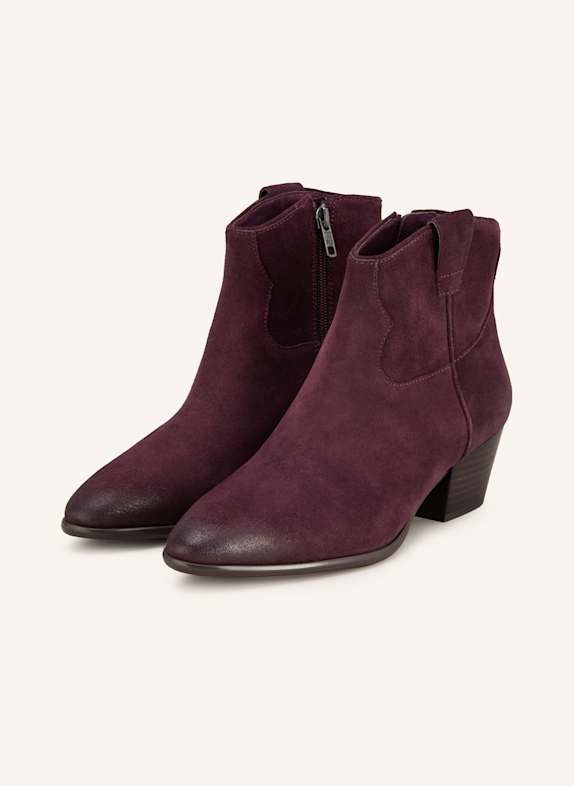ash Cowboy Boots FAME DARK RED