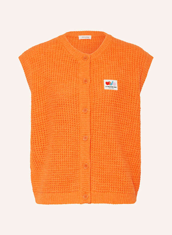American Vintage Strickweste CRASHWAY ORANGE