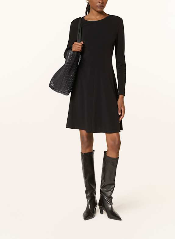 WEEKEND Max Mara Jerseykleid CALIFFO SCHWARZ