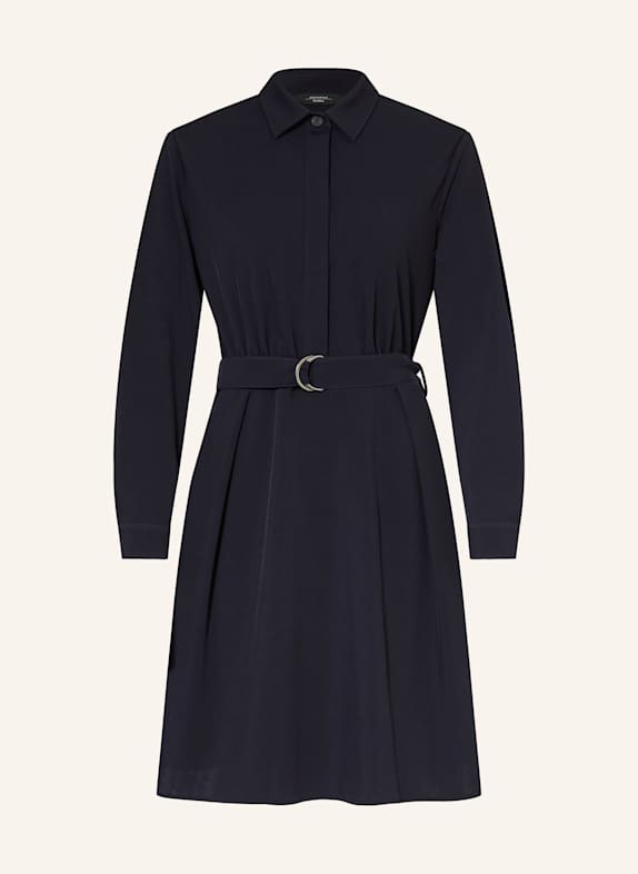 WEEKEND Max Mara Hemdblusenkleid BREST aus Jersey DUNKELBLAU