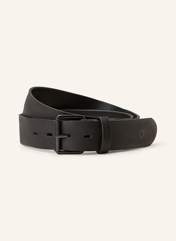 STRELLSON Ledergürtel SCHWARZ