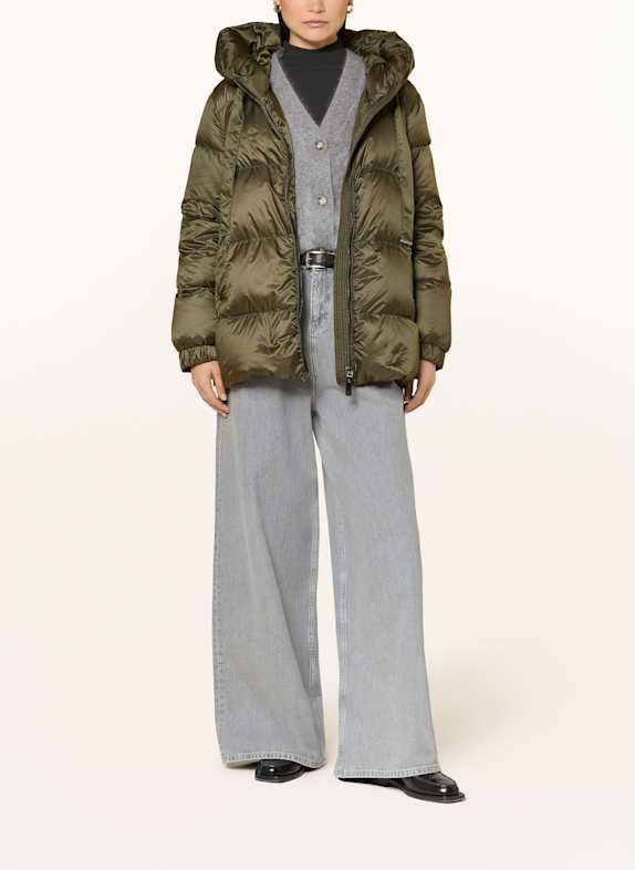 Max Mara The Cube Down jacket SEIA KHAKI