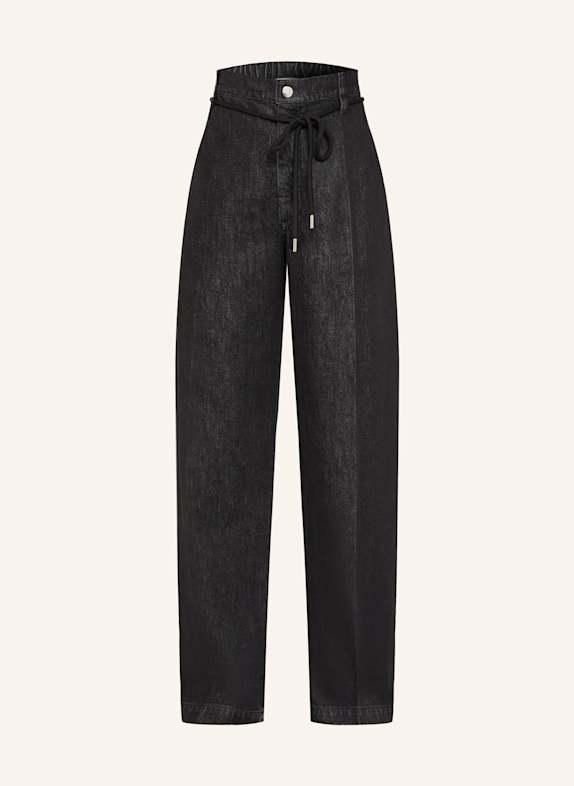 SPORTMAX Wide Leg Jeans CAPSULA 001 BLACK