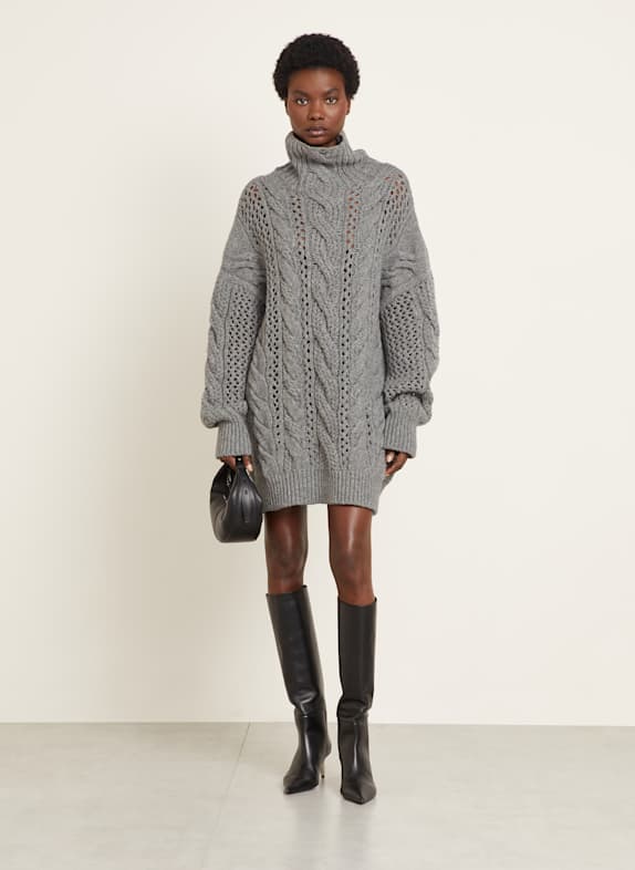 SPORTMAX Knit dress CALCO GRAY