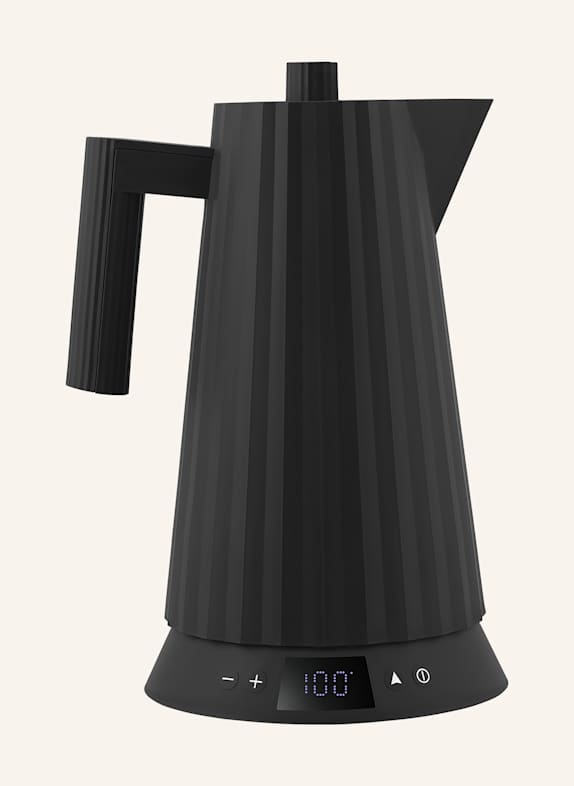 ALESSI Wasserkocher PLISSÉ SCHWARZ