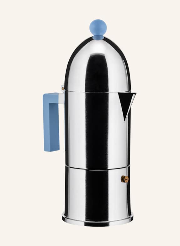 ALESSI Espressokocher LA CUPOLA HELLBLAU