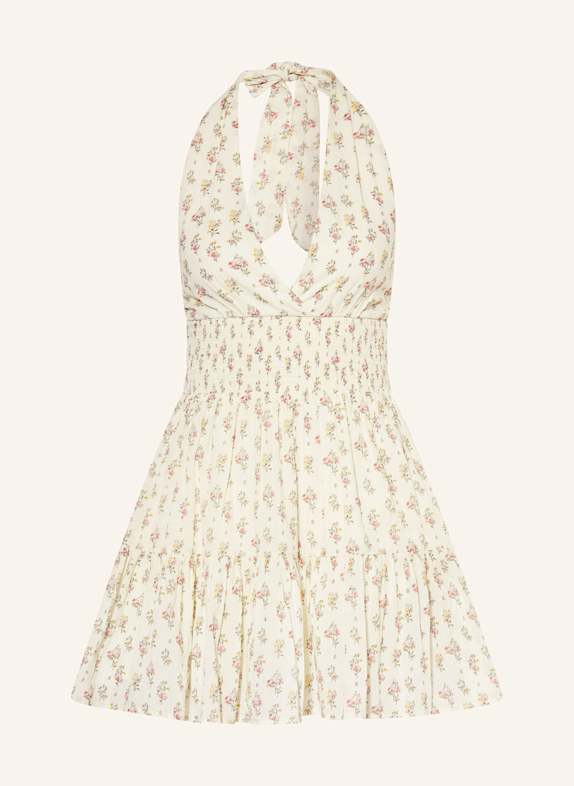 NEO NOIR Kleid MAGDA ECRU / ALTROSA / GRÜN