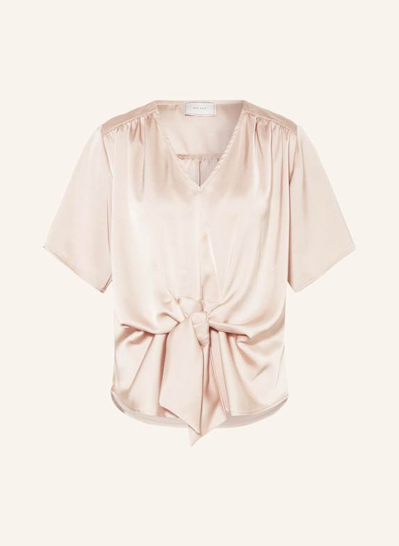 NEO NOIR Satinbluse CASADIA CREME