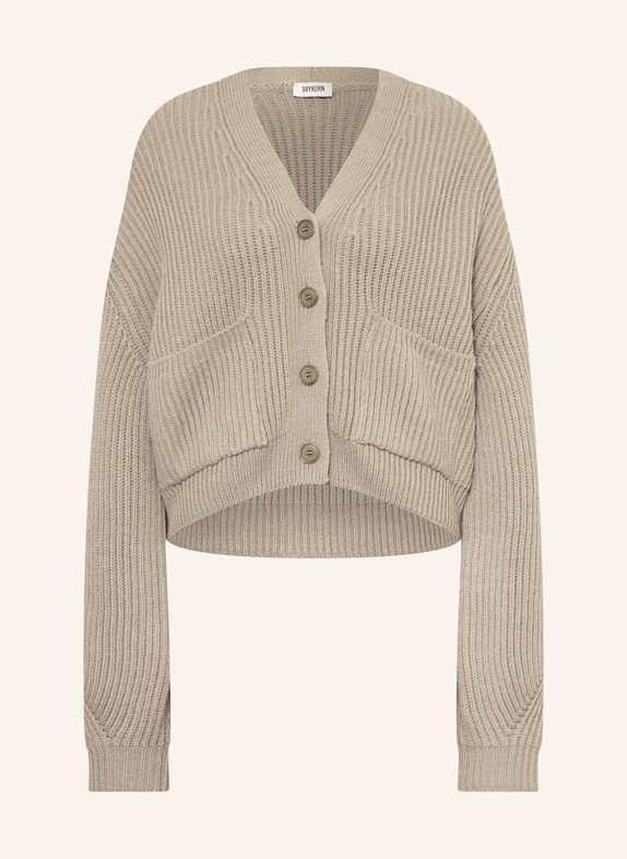 DRYKORN Strickjacke COOPIE_2 TAUPE