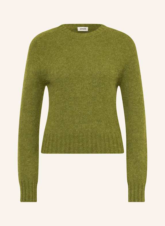 DRYKORN Alpaka-Pullover FIDA GRÜN