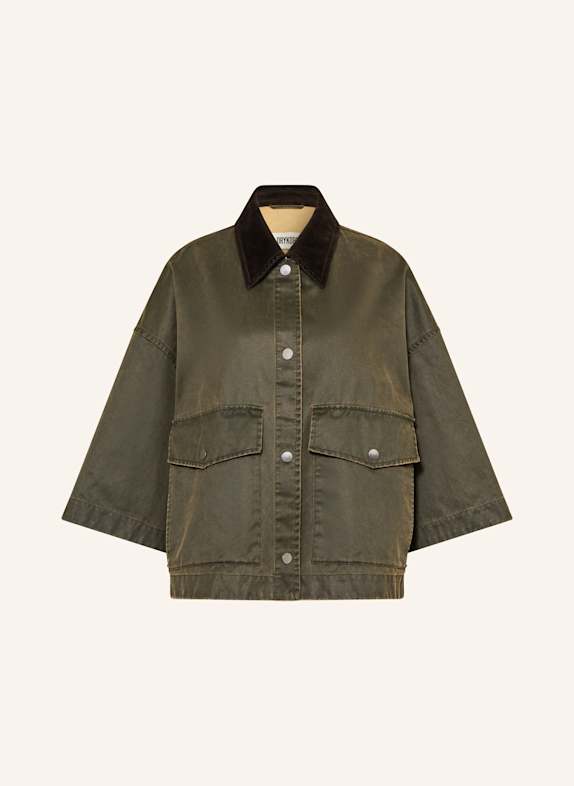 DRYKORN Fieldjacket ANS mit 3/4-Arm HELLBLAU