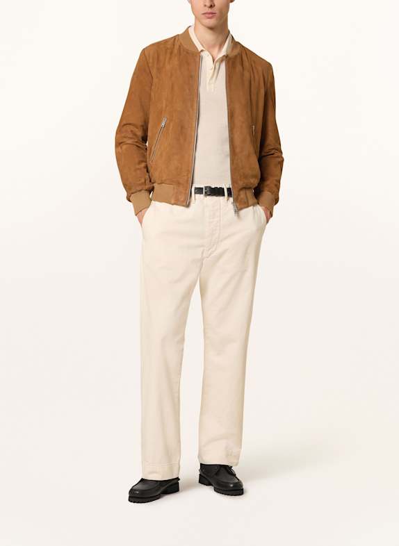 ARMA Leren blouson DIDIER COGNAC