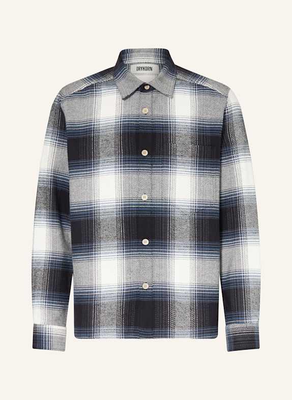 DRYKORN Hemd DIEGGO Comort Fit BLAU / DUNKELBLAU / WEISS