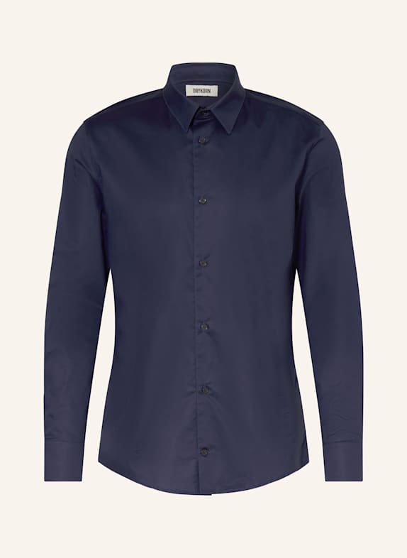 DRYKORN Hemd DANEEL Slim Fit DUNKELBLAU