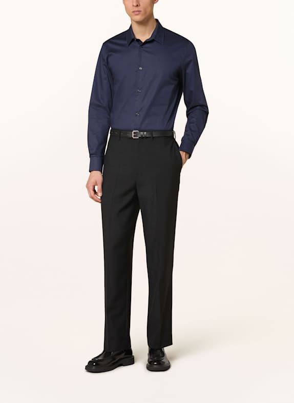 DRYKORN Overhemd DANEEL Slim Fit DONKERBLAUW