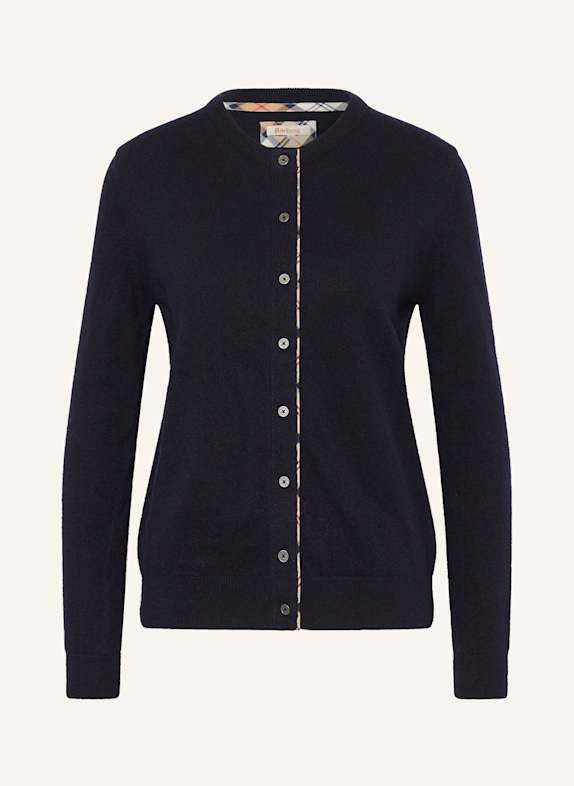 Barbour Strickjacke PENDLE DUNKELBLAU