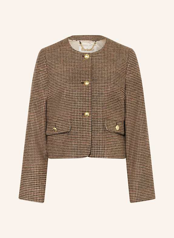 Barbour Kastenjacke CORINA BRAUN / ORANGE