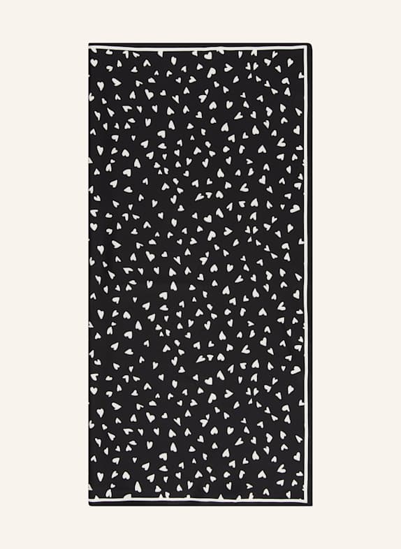 darling harbour Seidentuch BLACK