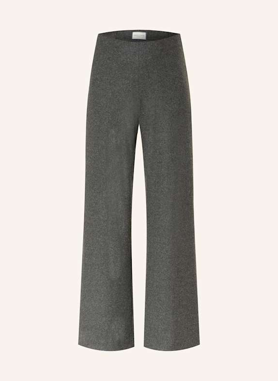 SEDUCTIVE Wide leg trousers DARK GRAY