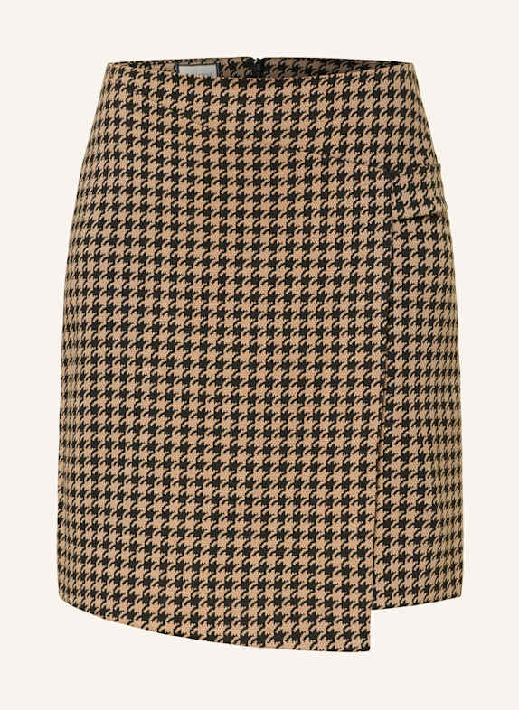 SEDUCTIVE SHARON skirt CAMEL/ BLACK