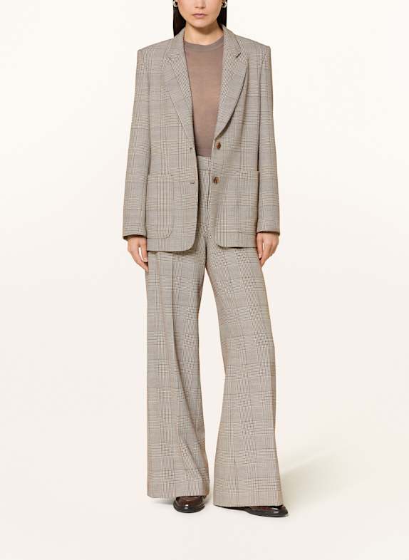 SEDUCTIVE Blazer CARETTE MARO / NEGRU / BEJ