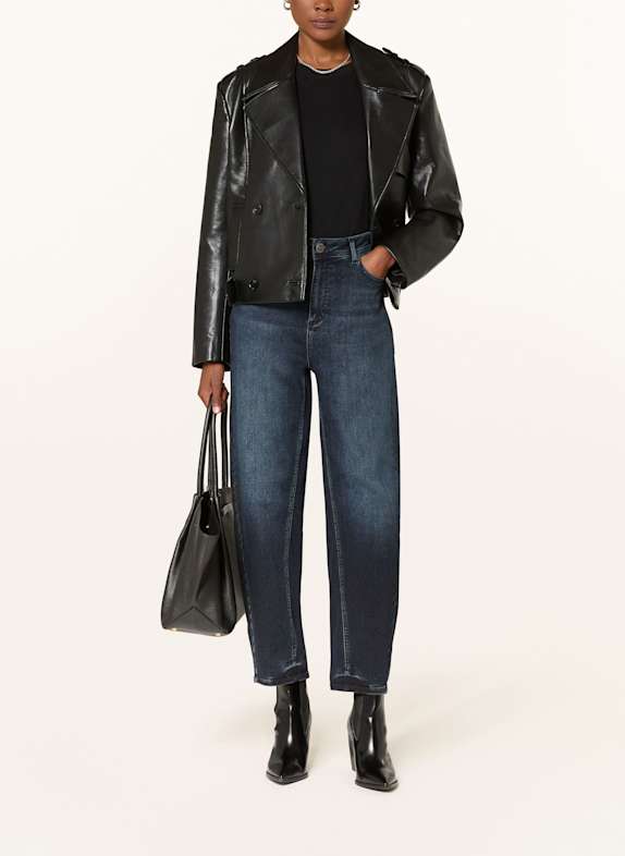 RAFFAELLO ROSSI Mom Jeans HANNI 885 brown blue