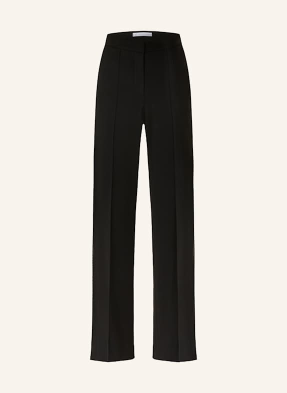 RAFFAELLO ROSSI Bootcut-Hose DORO aus Jersey SCHWARZ