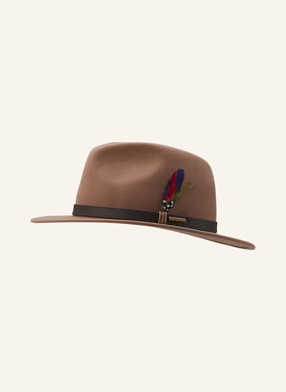 STETSON Klobouk TRAVELLER ČERNOŠEDÁ