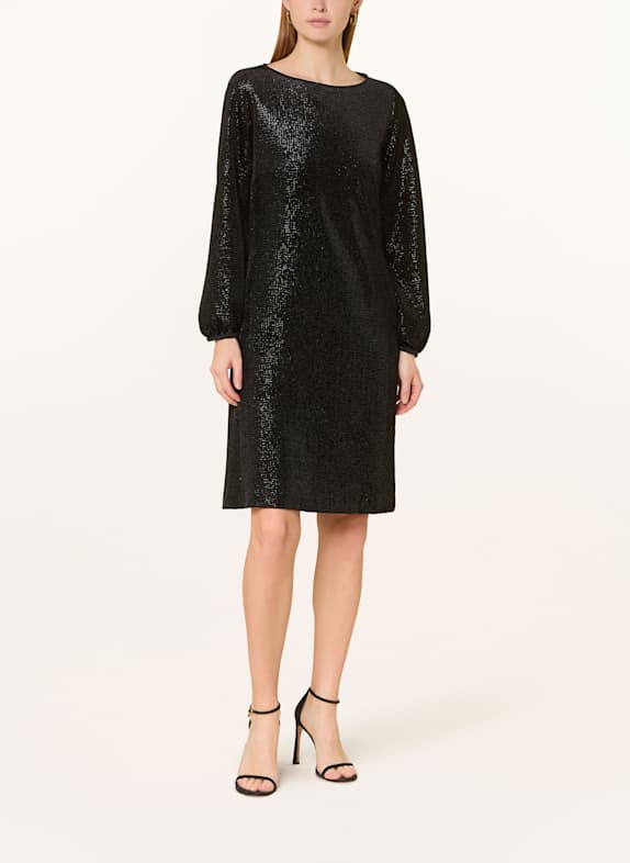 ELENA MIRO Samtkleid OLIV