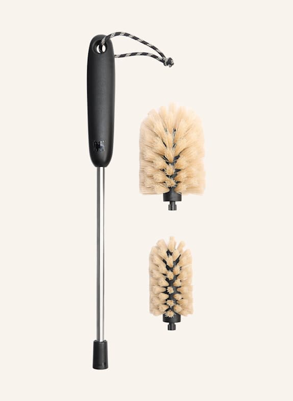 STANLEY 2er-Set: Reinigungsbürste THE CLASSIC CLEANING BRUSH mit Ersatzbürste BEIGE/ SILBER/ SCHWARZ