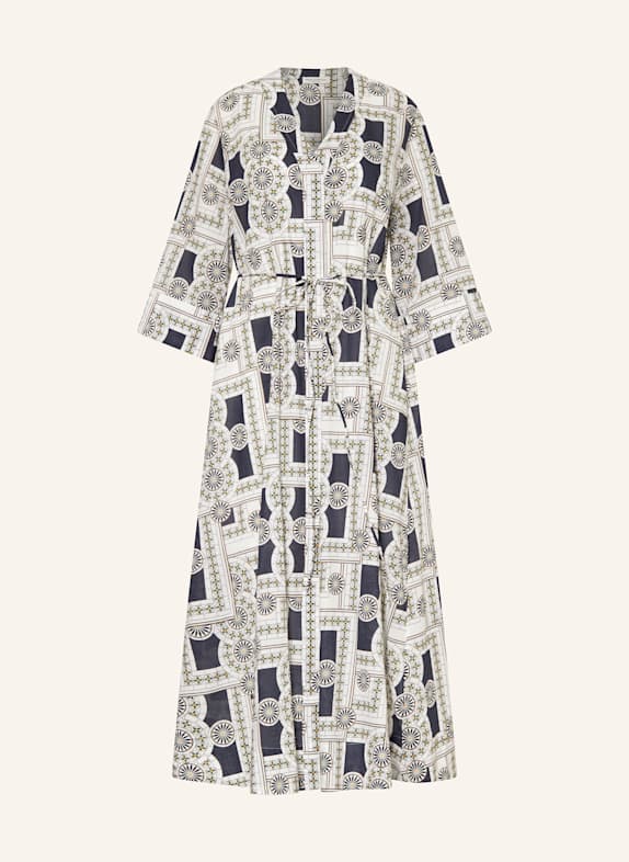 Marc O'Polo Kleid WEISS/ DUNKELBLAU/ GRÜN