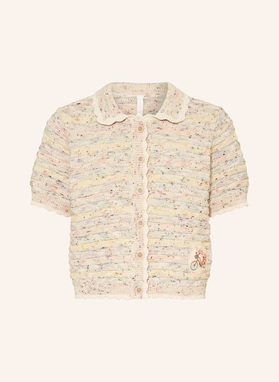 ZIMMERMANN Strickjacke RHIANNON BEIGE/ BLAU/ LILA