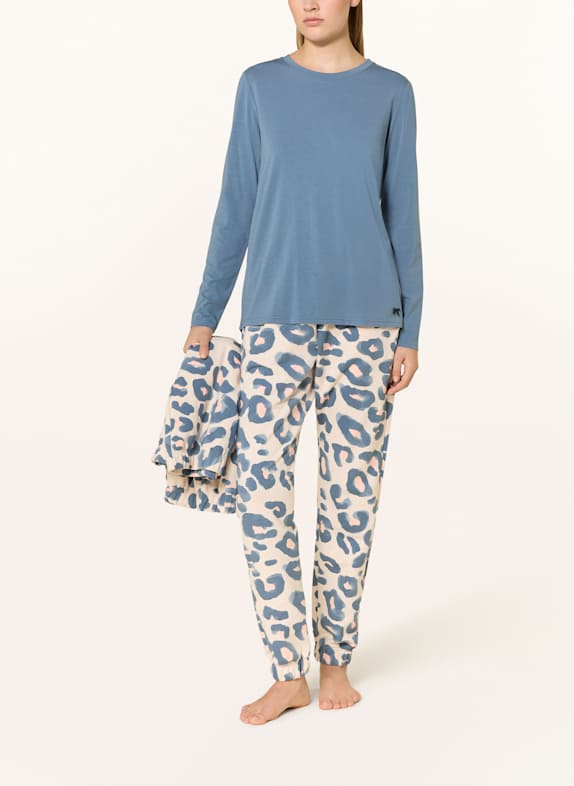 SHORT STORIES Pajama shirt BLUE GRAY