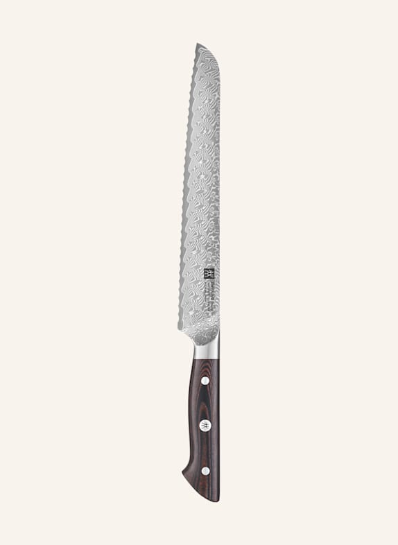 ZWILLING Brotmesser TANREI DUNKELBRAUN/ SILBER