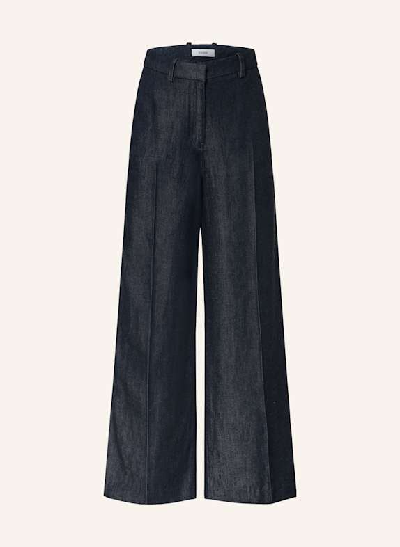 REISS Marlenehose REED in Jeansoptik 35 DARK BLUE