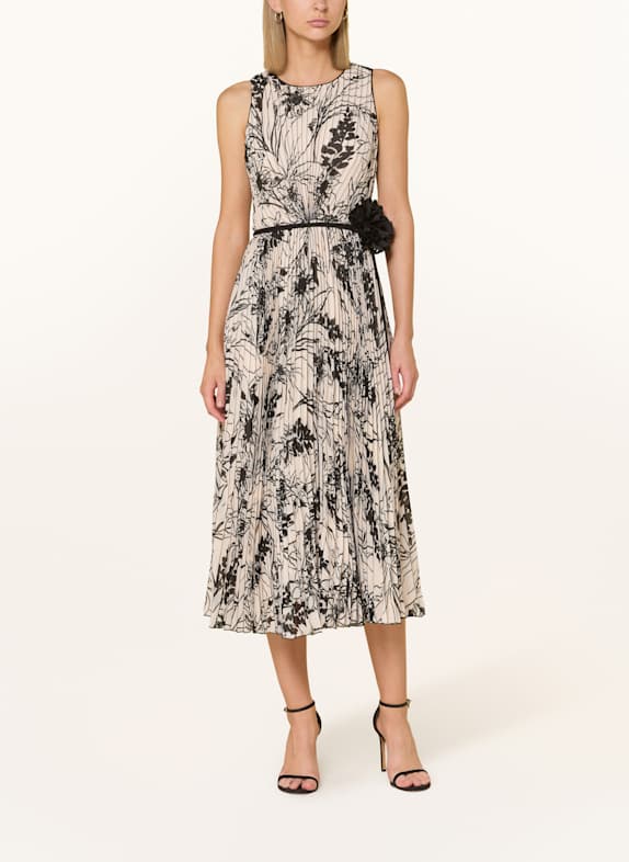 Phase Eight Plisseekleid SANDRA SCHWARZ/ WEISS