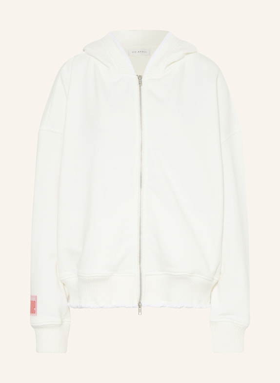 OH APRIL Sweatjacke BELO WEISS