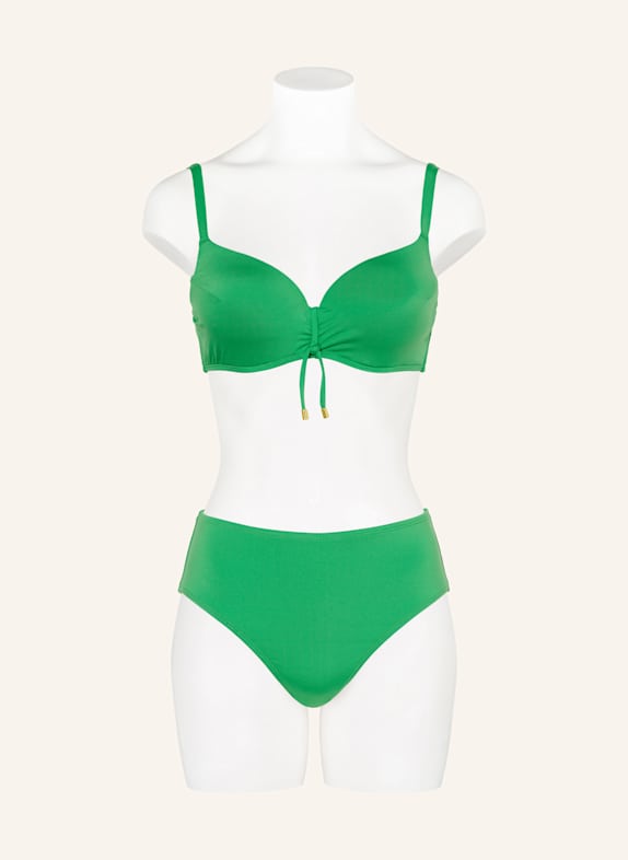MARIE JO High-Waist-Bikini-Hose MADURAI GRÜN
