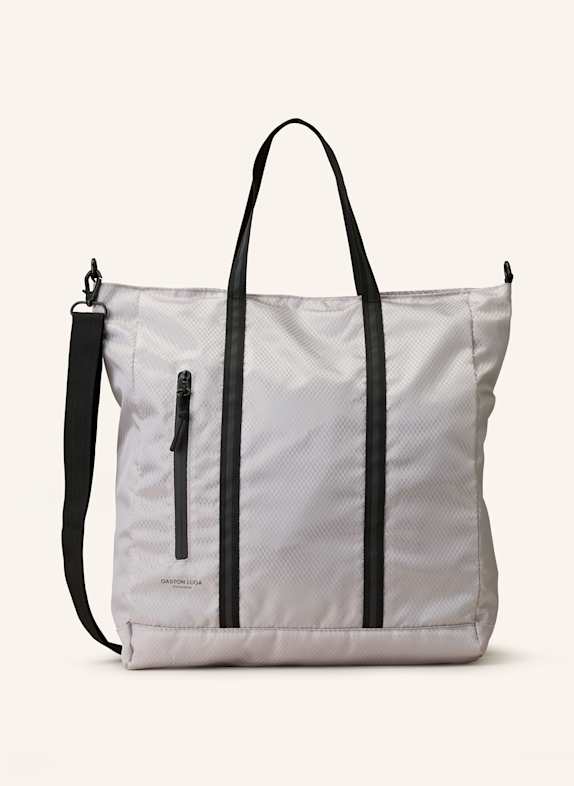 GASTON LUGA Shopper HELLGRAU