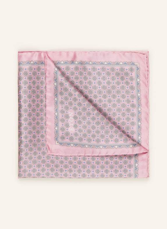 ETON Einstecktuch ROSA/ HELLBRAUN/ BLAU