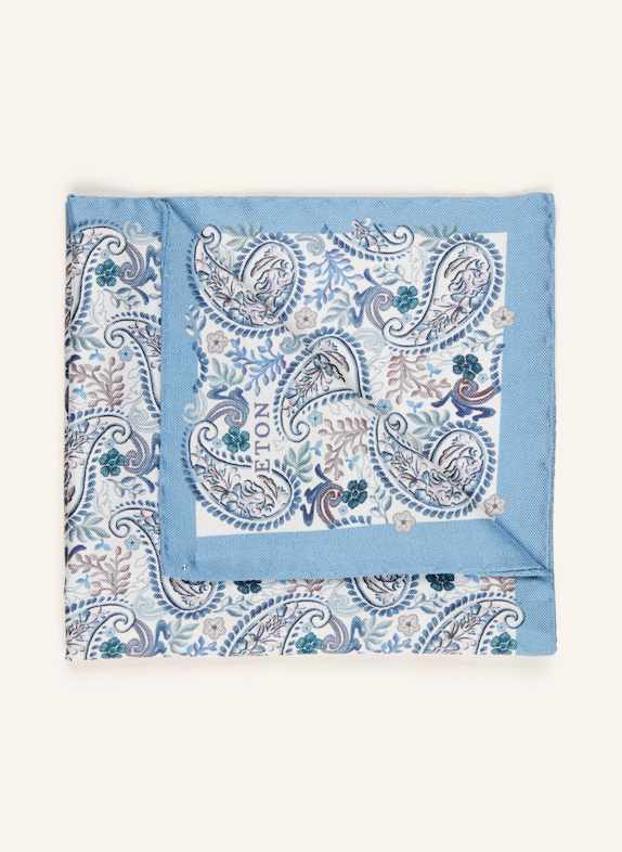 ETON Einstecktuch WEISS/ BLAU/ GRÜN