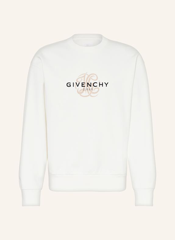 GIVENCHY Sweatshirt WEISS/ SCHWARZ/ BRAUN