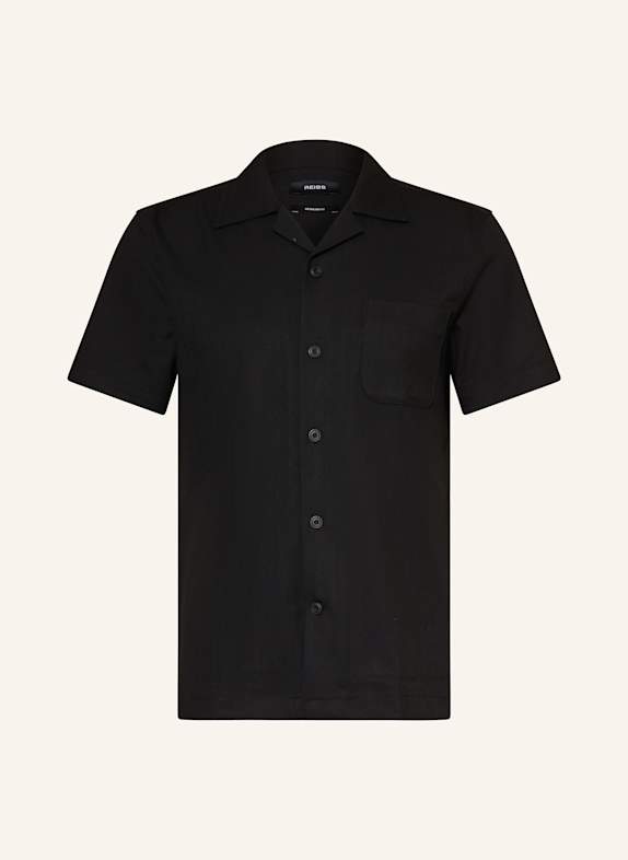 REISS Resorthemd NITUS Regular Fit SCHWARZ