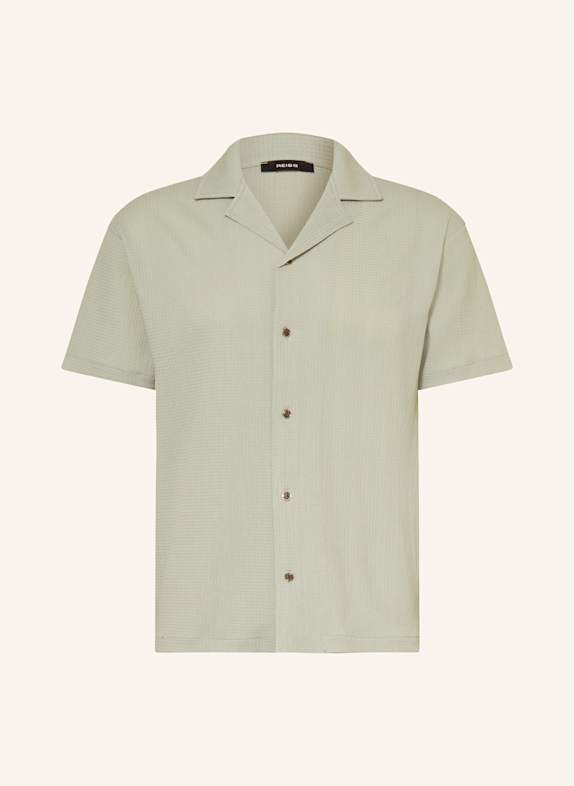 REISS Resorthemd HUNT Regular Fit GRÜN