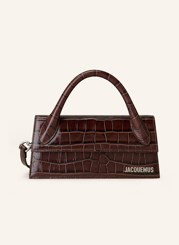 JACQUEMUS Handtasche LE CHIQUITO LONG DUNKELBRAUN