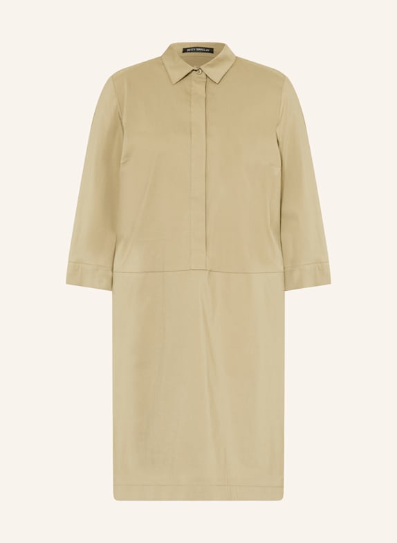 Betty Barclay Shirt dress with 3/4 sleeves OLIVE
