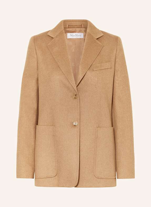 Max Mara Kamelhaar-Blazer BELLUNO CAMEL