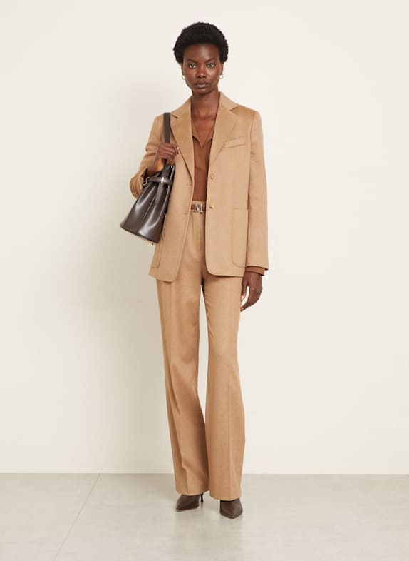 Max Mara Kamelhaar-Blazer BELLUNO CAMEL