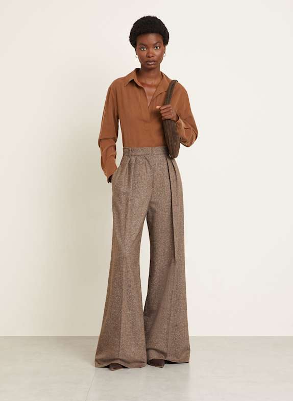 Max Mara Marlenehose BRAVA BRAUN